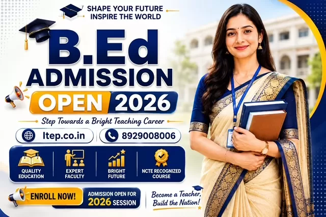 B.ed & D.el.ed admission open 2026 